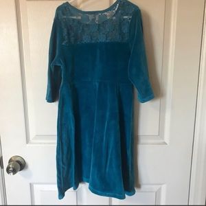 Velour Dress  7/8